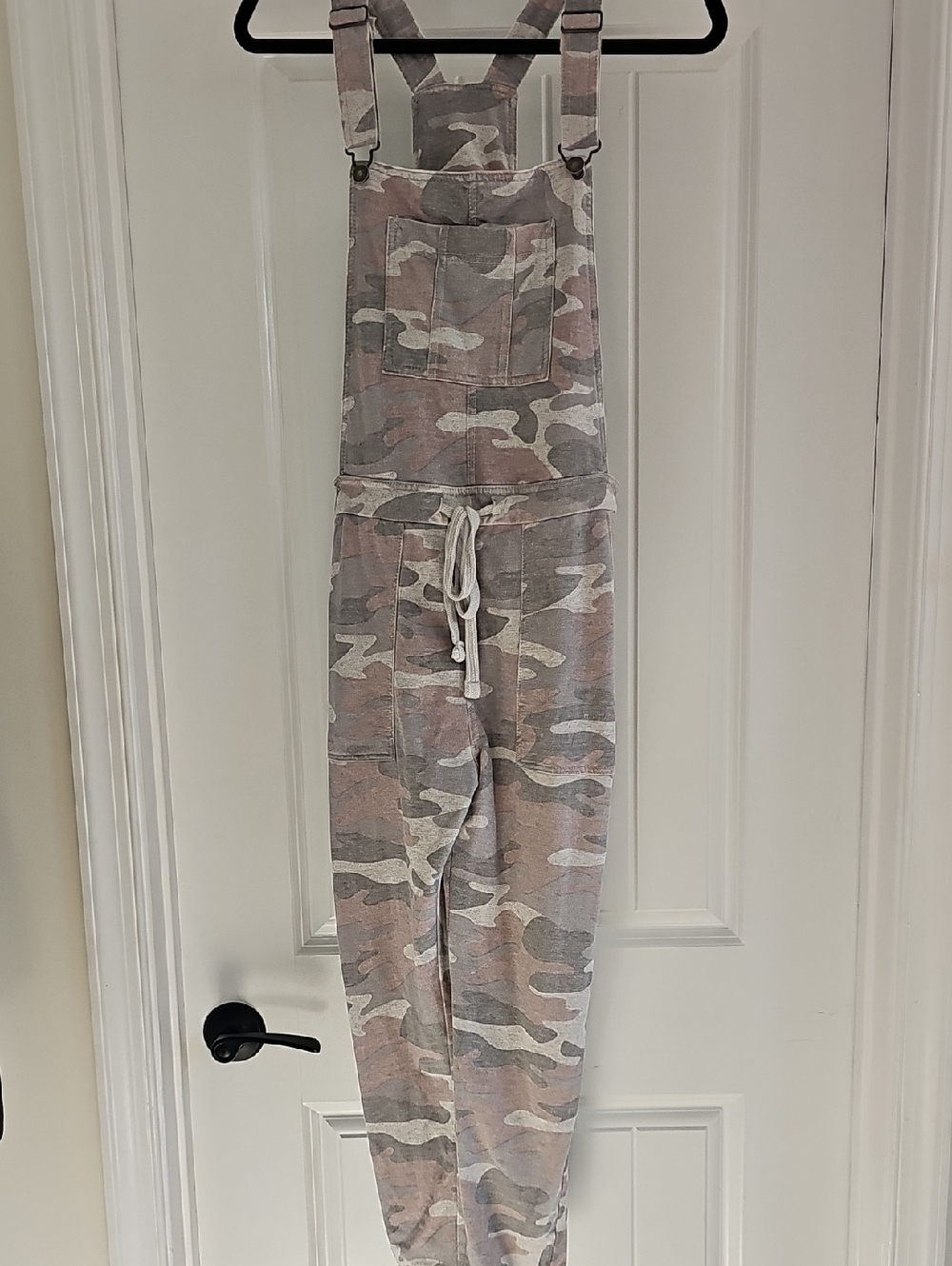 NWT Wallflower Camouflage Overalls, Pink & Gray Tones, Womens Size M - Picture 12 of 12